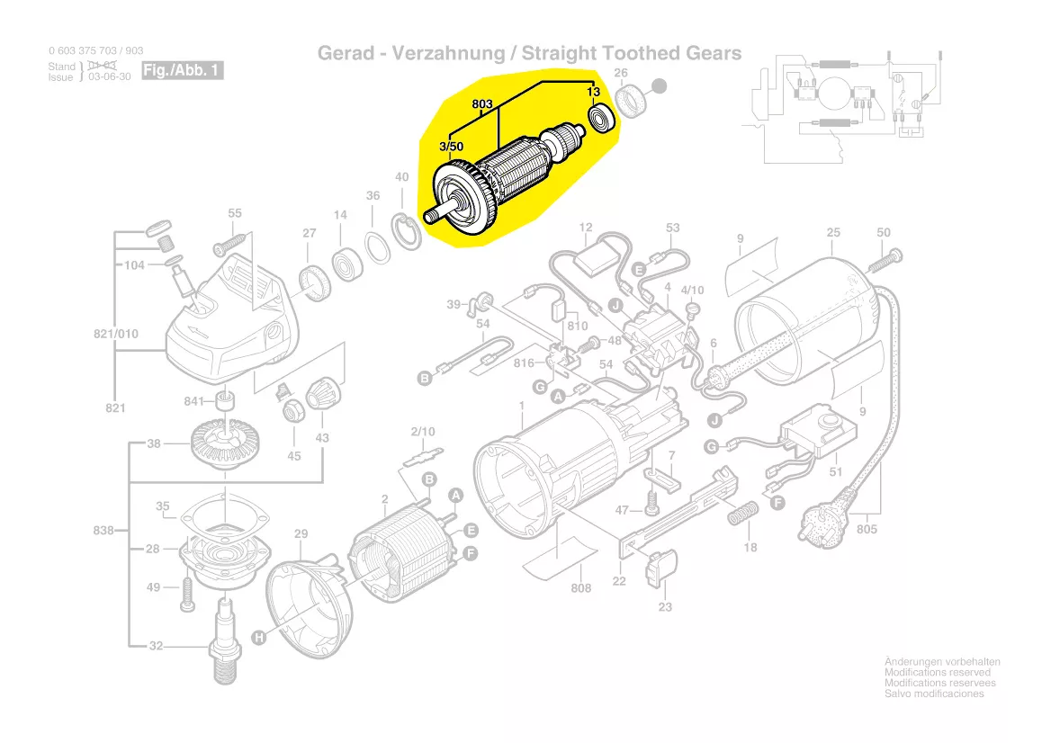 Induit BOSCH réf. 1 604 010 248